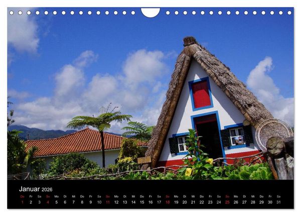 Produktbild: Madeira die Perle des Atlantiks (Wandkalender 2026 DIN A4 quer), CALVENDO Monatskalender