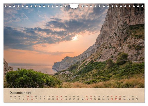 Produktbild: Mallorca - Perle des Mittelmeers (Wandkalender 2026 DIN A4 quer), CALVENDO Monatskalender