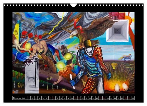 Produktbild: Surreale Parallelwelt (Wandkalender 2026 DIN A3 quer), CALVENDO Monatskalender