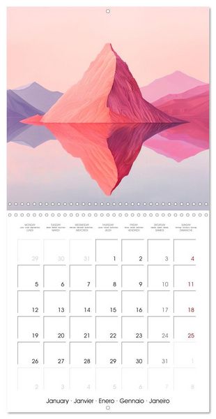 Produktbild: Minimalist Travel (Wall Calendar 2026 12 &times; 12 Inch) CALVENDO 12 Month Wall Calendar