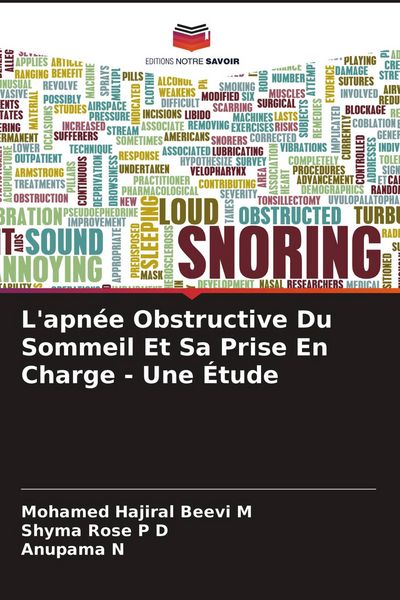 Produktbild: L'apn&eacute;e Obstructive Du Sommeil Et Sa Prise En Charge - Une &Eacute;tude