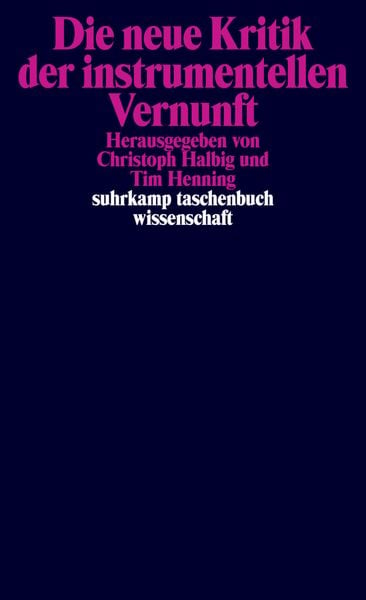 Produktbild: Die neue Kritik der instrumentellen Vernunft