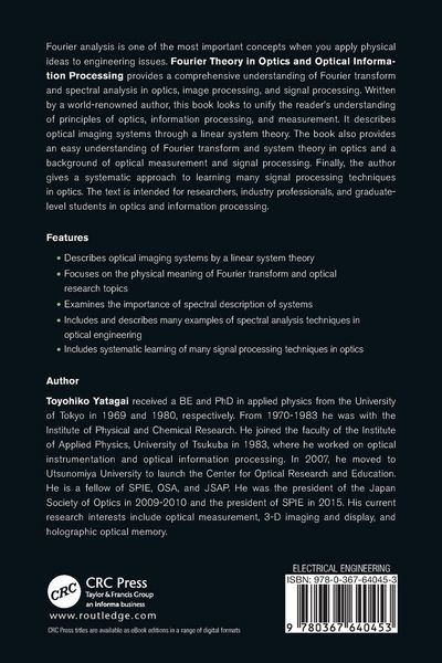 Produktbild: Fourier Theory in Optics and Optical Information Processing