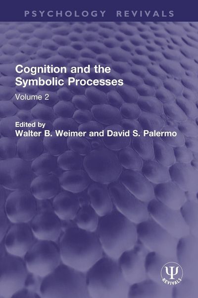 Produktbild: Cognition and the Symbolic Processes