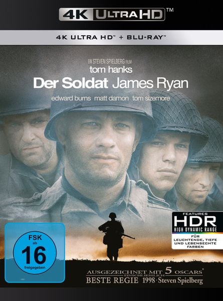 Der Soldat James Ryan (4K Ultra HD) (+ Blu-ray 2D)