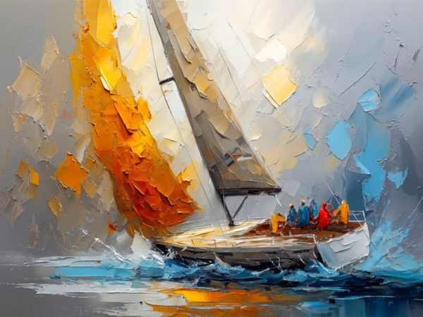 Produktbild: CALVENDO Puzzle Volle Fahrt voraus | 1000 Teile Lege-Gr&ouml;&szlig;e 64x48cm Foto-Puzzle f&uuml;r gl&uuml;ckliche Stunden