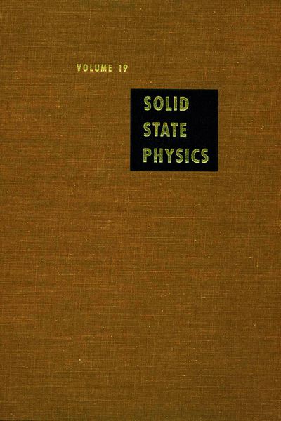 Produktbild: Solid State Physics