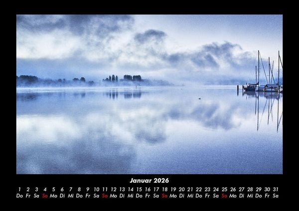 Produktbild: Seeblick 2026 Fotokalender DIN A3