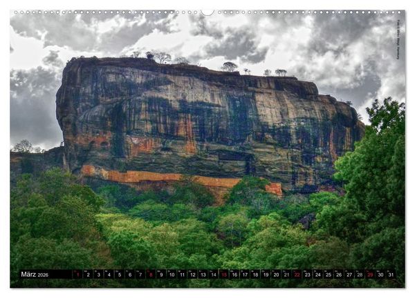 Produktbild: Sri Lanka 2026 &ndash; Exotische Welt (hochwertiger Premium Wandkalender 2026 DIN A2 quer), Kunstdruck in Hochglanz