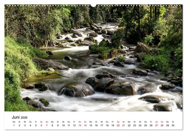 Produktbild: Costa Rica - das Naturparadies (hochwertiger Premium Wandkalender 2026 DIN A2 quer), Kunstdruck in Hochglanz