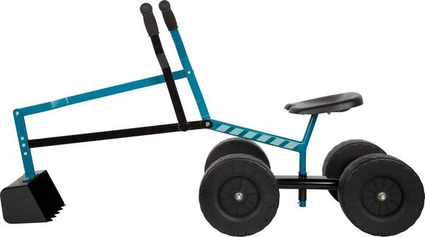 Produktbild: small foot 12798 - Bagger mit R&auml;dern blau