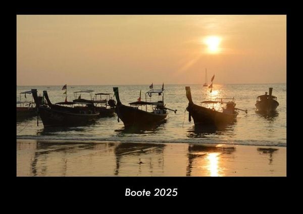 Produktbild: Boote 2025 Fotokalender DIN A3