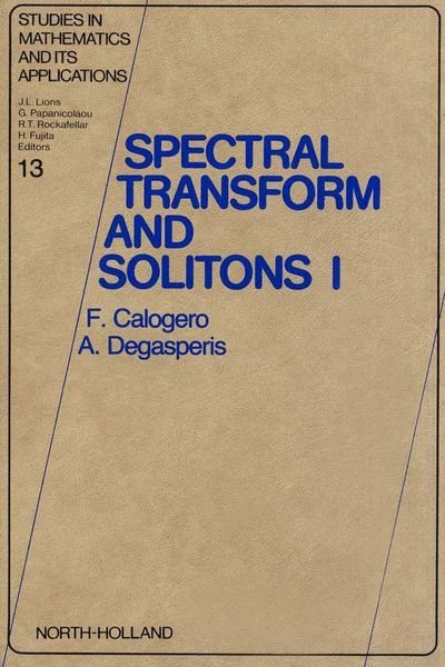 Produktbild: Spectral Transform and Solitons
