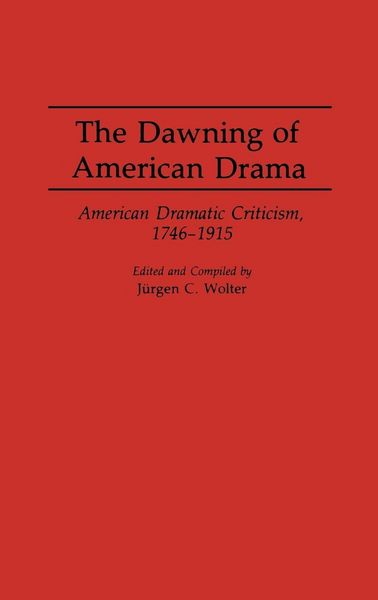 Produktbild: The Dawning of American Drama