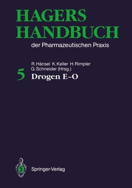 Produktbild: Hagers Handbuch der Pharmazeutischen Praxis
