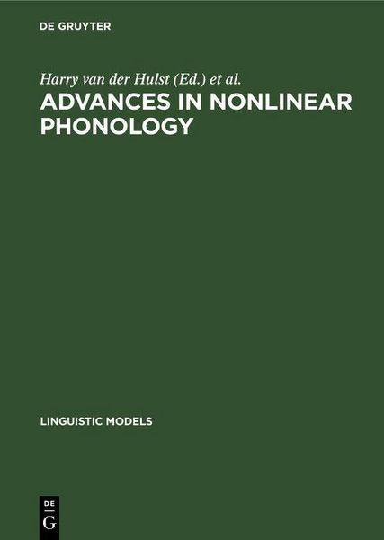 Produktbild: Advances in Nonlinear Phonology