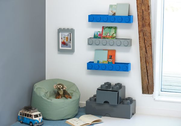 Produktbild: LEGO&reg; B&uuml;cherregal Blau