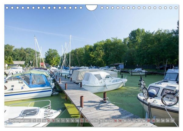 Produktbild: Hausbooturlaub Deutschland - Berlin und Brandenburg (Wandkalender 2027 DIN A4 quer), CALVENDO Monatskalender