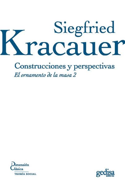 Produktbild: Construcciones y perspectivas : el ornamento de la masa, 2