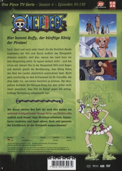 Produktbild: One Piece - TV-Serie Box Vol. 4 [7 DVDs]