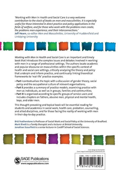 Produktbild: Working with Men in Health and Social Care