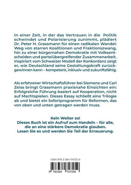 Produktbild: Demokratie Neu Denken