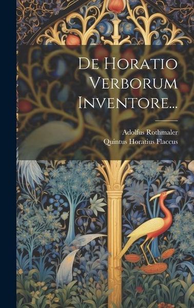 Produktbild: De Horatio Verborum Inventore...