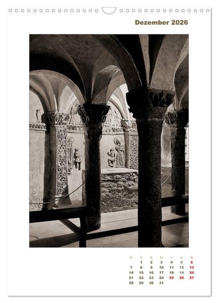 Produktbild: Romanische Kleinodien (Wandkalender 2026 DIN A3 hoch), CALVENDO Monatskalender
