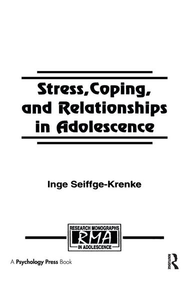 Produktbild: Stress, Coping, and Relationships in Adolescence