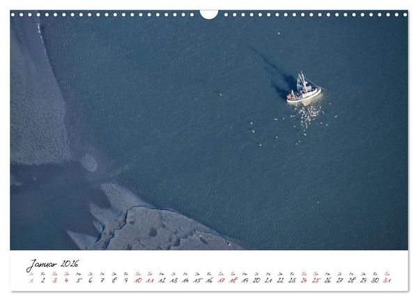 Produktbild: Naturpark Wattenmeer und Helgoland (Wandkalender 2026 DIN A3 quer), CALVENDO Monatskalender