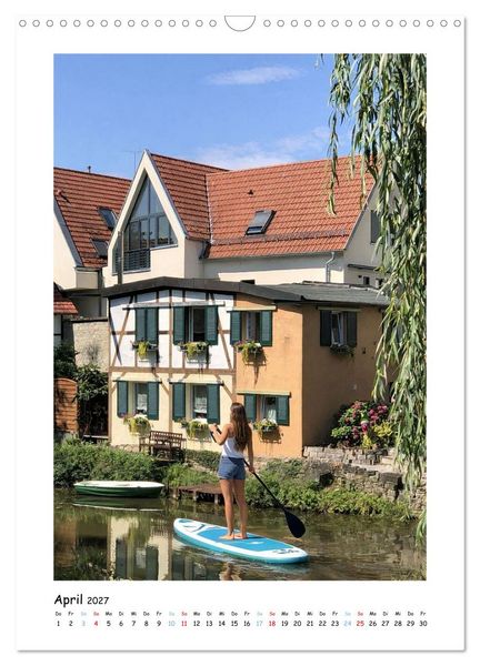 Produktbild: Unterwegs in und um Waiblingen (Wandkalender 2027 DIN A3 hoch), CALVENDO Monatskalender