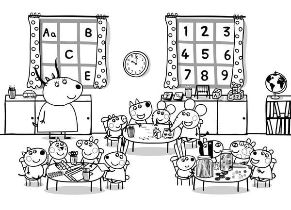 Produktbild: Peppa Pig Spa&szlig;-Set I Basteln - R&auml;tseln - Stickern