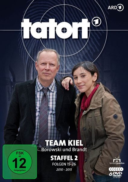 Produktbild: Tatort - Team Kiel: Borowski und Brandt - Staffel 2 (Folgen 15-26) (Fernsehjuwelen) [6 DVDs]