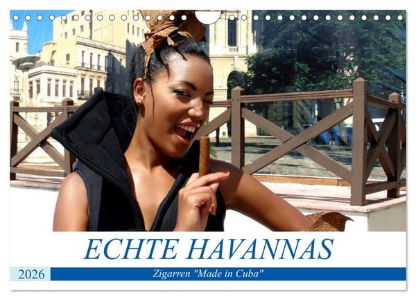 Produktbild: Echte Havannas - Zigarren "Made in Cuba" (Wandkalender 2026 DIN A4 quer), CALVENDO Monatskalender