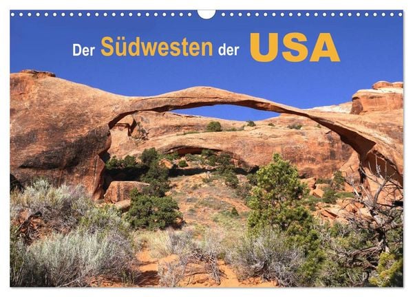 Produktbild: Der S&uuml;dwesten der USA (Wandkalender 2026 DIN A3 quer), CALVENDO Monatskalender