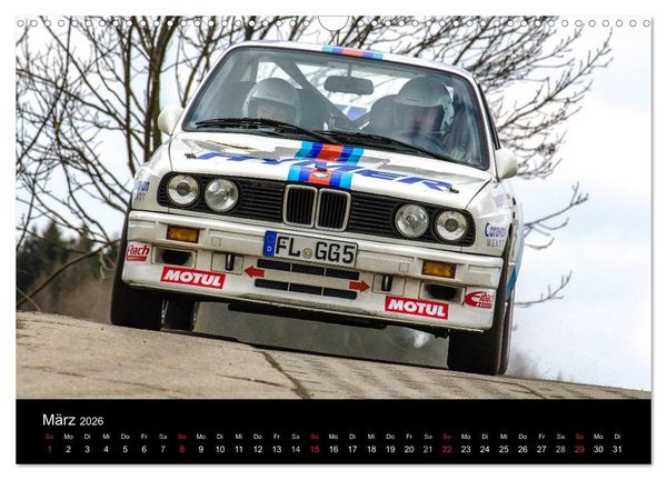 Produktbild: Schnell - Schneller - Rallye (Wandkalender 2026 DIN A3 quer), CALVENDO Monatskalender