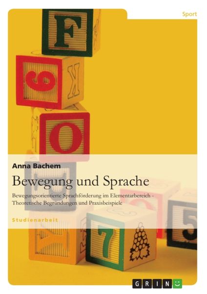 Produktbild: Bewegung und Sprache