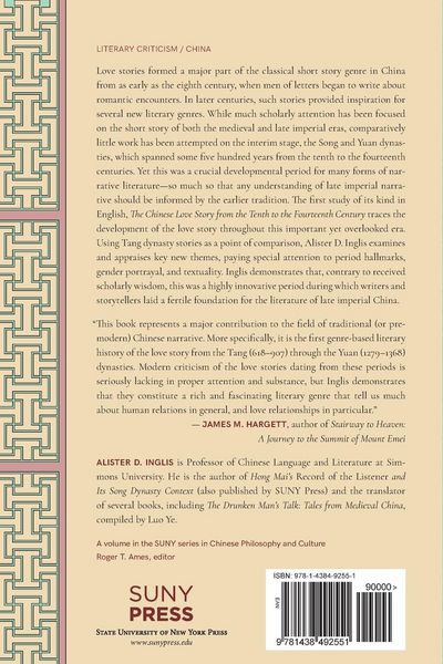 Produktbild: The Chinese Love Story from the Tenth to the Fourteenth Century