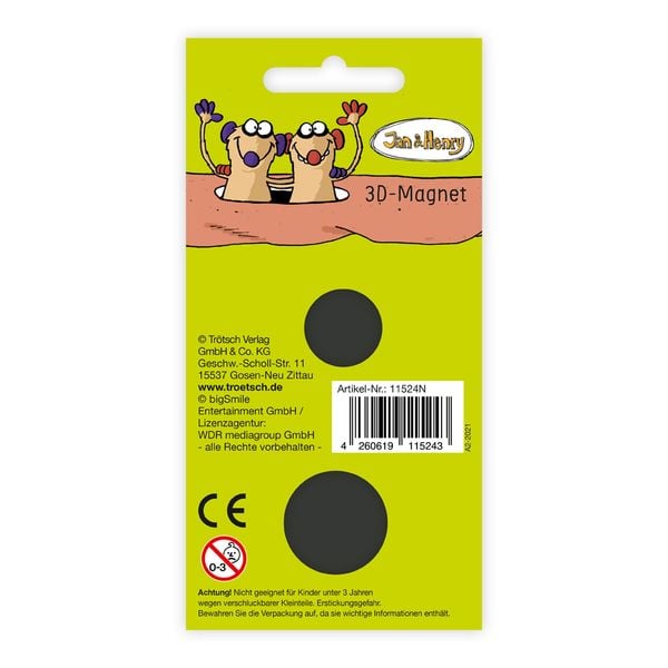Produktbild: Tr&ouml;tsch Jan und Henry Magnet Jan