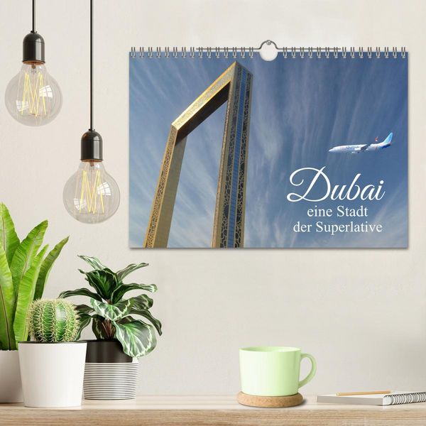 Produktbild: Dubai, die Stadt der Superlative. (Wandkalender 2026 DIN A4 quer), CALVENDO Monatskalender