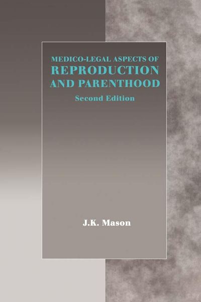 Produktbild: Medico-Legal Aspects of Reproduction and Parenthood