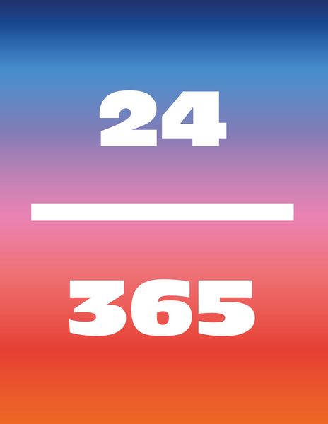 Produktbild: 24 impressions c&eacute;lestes / 365 variations &eacute;ph&eacute;m&egrave;res