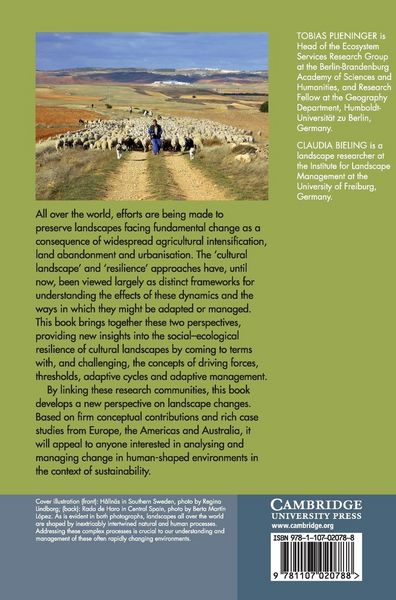 Produktbild: Resilience and the Cultural Landscape