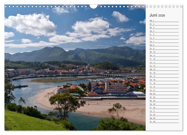 Produktbild: Der Nordwesten Spaniens (Wandkalender 2026 DIN A3 quer), CALVENDO Monatskalender