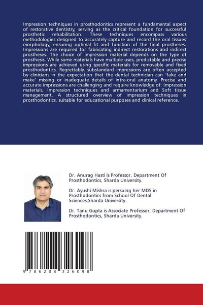 Produktbild: Various Impression Techniques In Prosthodontics