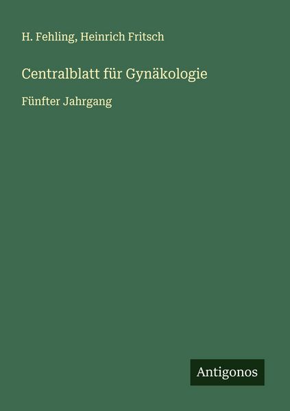 Produktbild: Centralblatt f&uuml;r Gyn&auml;kologie