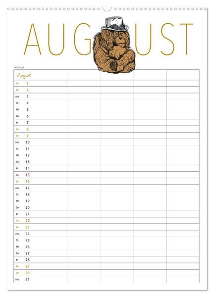 Produktbild: Fantastica Familienkalender miomanda (hochwertiger Premium Wandkalender 2026 DIN A2 hoch), Kunstdruck in Hochglanz
