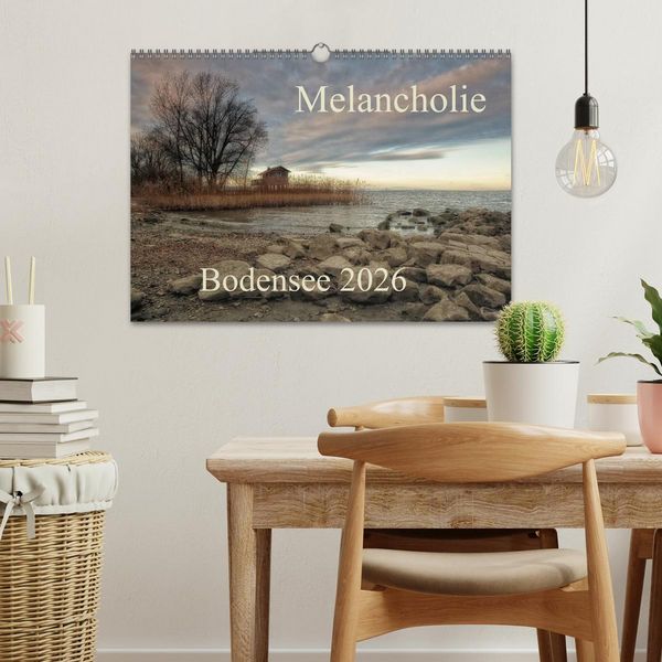 Produktbild: Melancholie-Bodensee 2026 (Wandkalender 2026 DIN A3 quer), CALVENDO Monatskalender