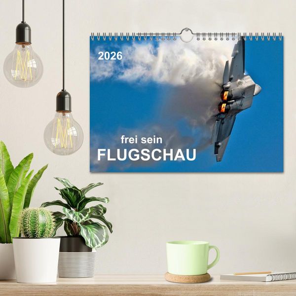 Produktbild: Flugschau - frei sein (Wandkalender 2026 DIN A4 quer), CALVENDO Monatskalender