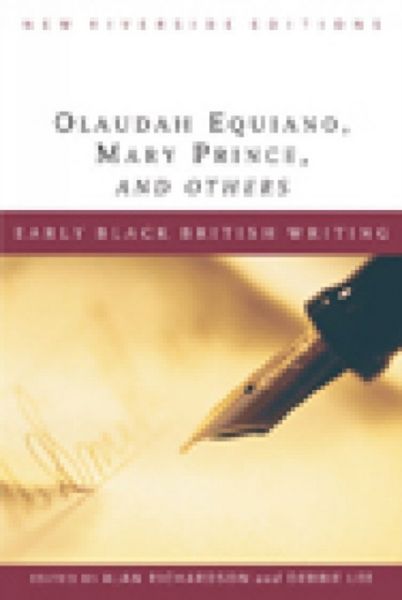 Produktbild: Early Black British Writing: Olaudah Equiano, Mary Prince, and Others